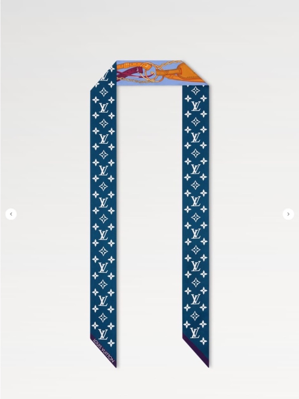 🔥100% Authentic Louis Vuitton  Bandeau Monogram Confidential🔥